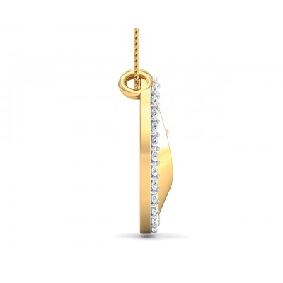 Wina diamond pendant in Gold